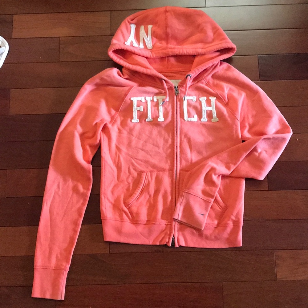 Abercrombie & Fitch hooded zip-up jacket